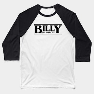 Some Stranger Billy Shirt Full Black Font Baseball T-Shirt